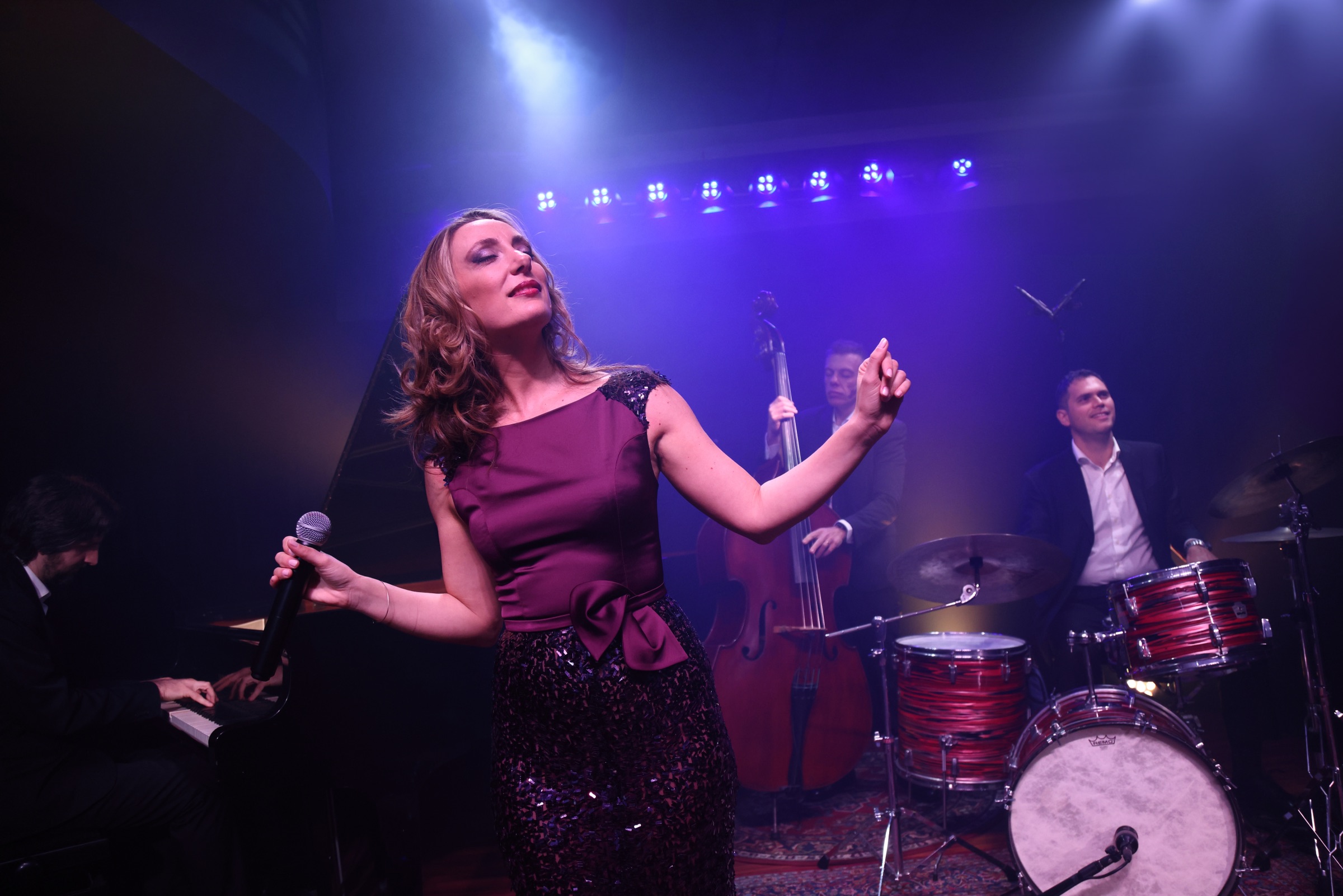 The Italian Jazz Band performing live
